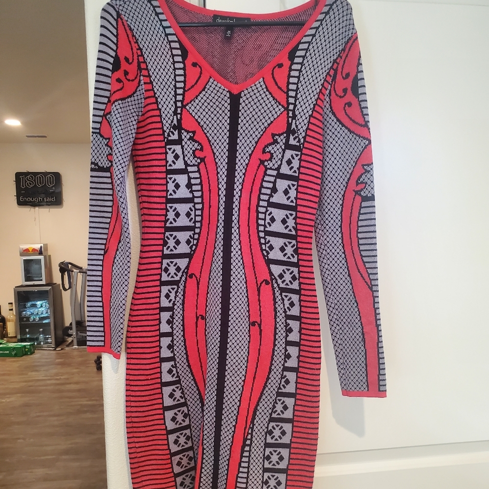 DEREK HEART SWEATER DRESS❤